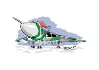 Vulcan XH558 Pack of 10 Christmas Cards - 100% Recyclable